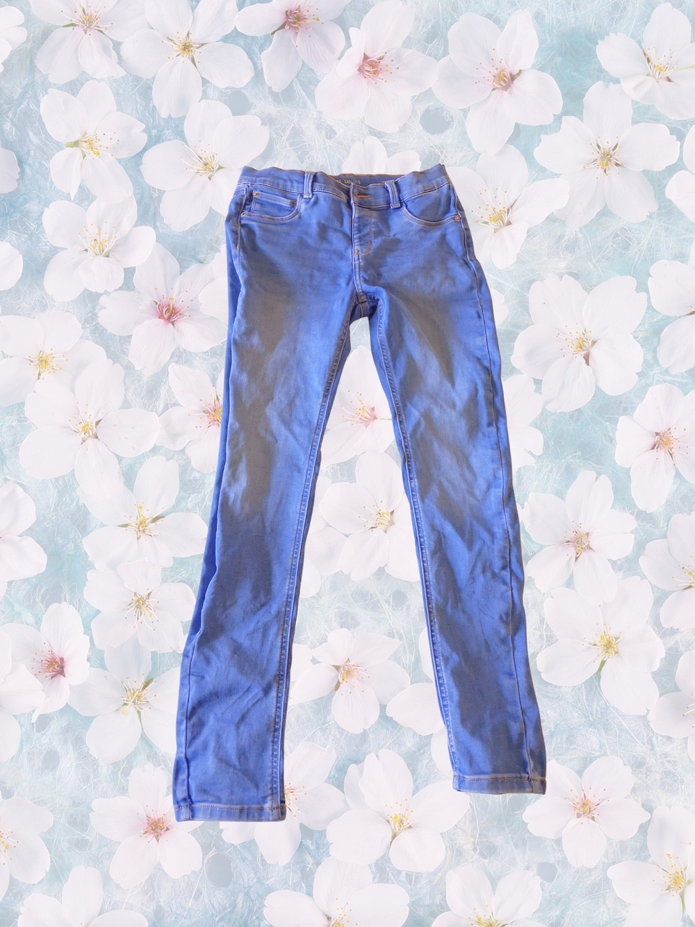 Kid's Blue Slim Fit Jeans